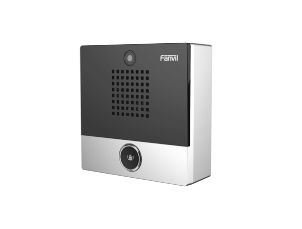 A picture of the Fanvil i10V intercom.